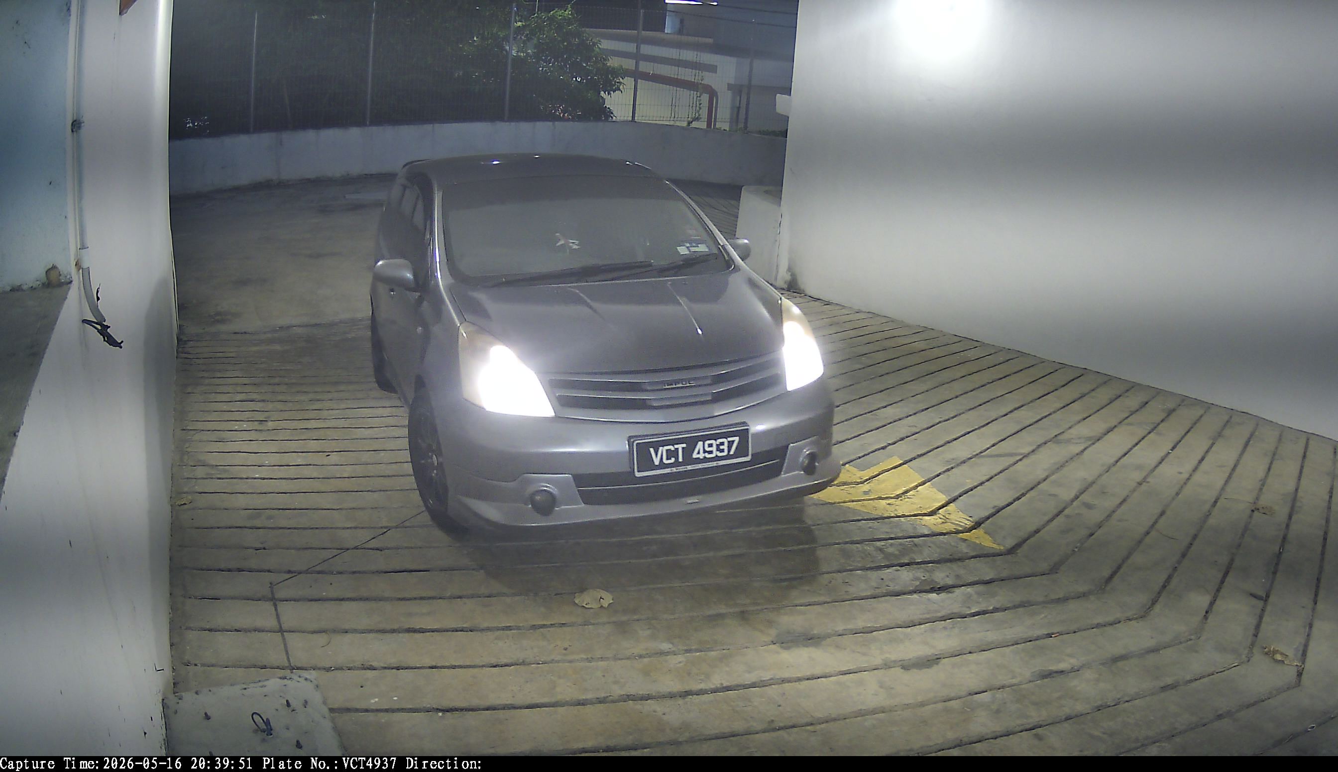 Entry Gate 1 camera feed