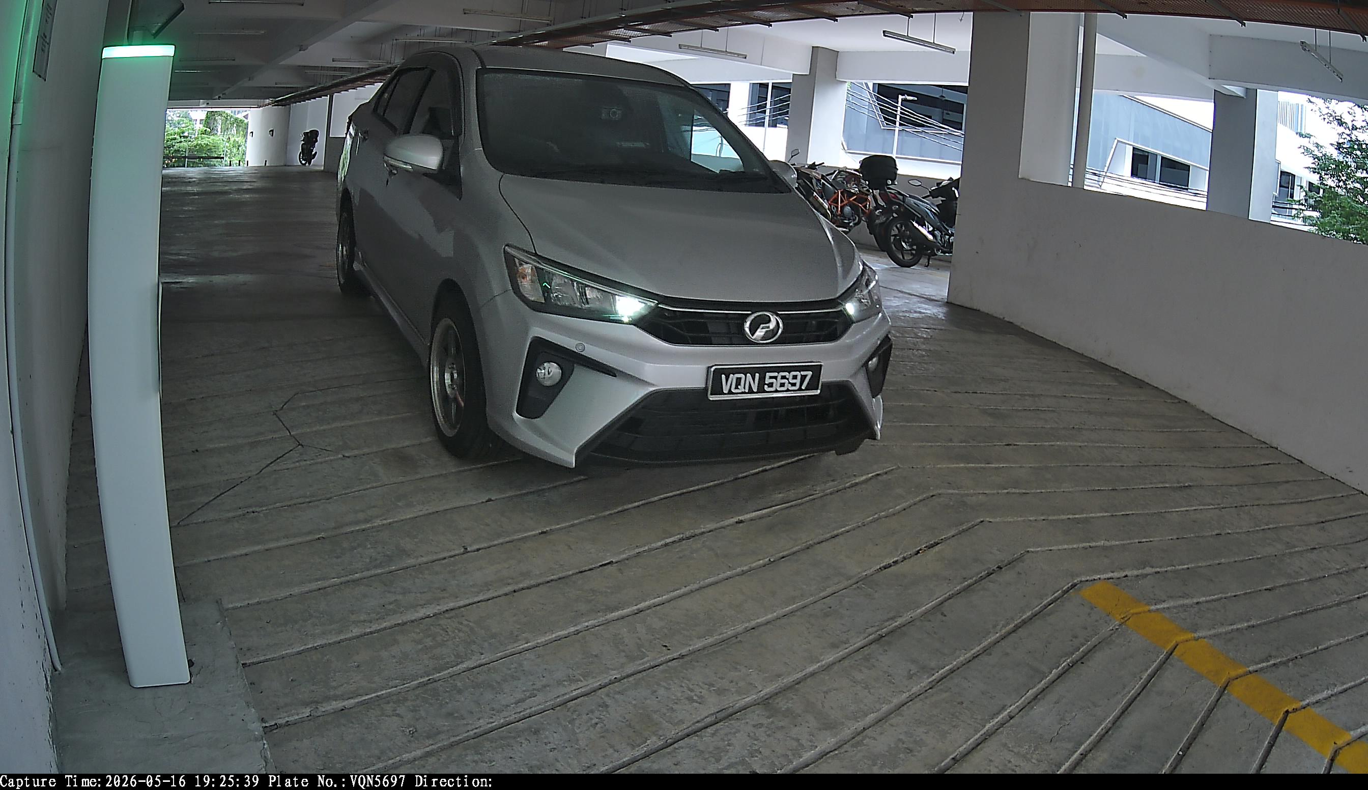 Entry Gate 6 camera feed