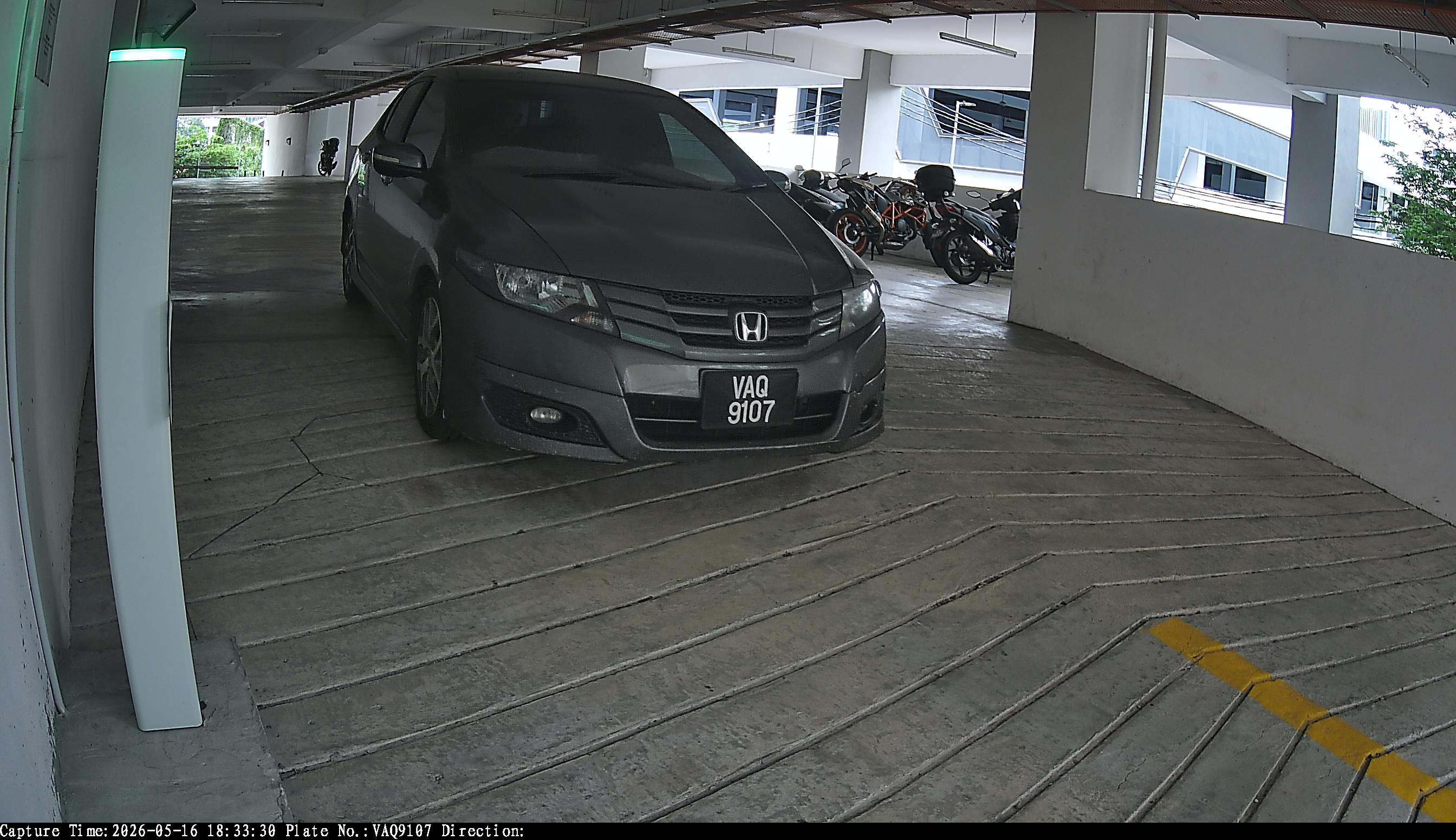 Entry Gate 8 camera feed
